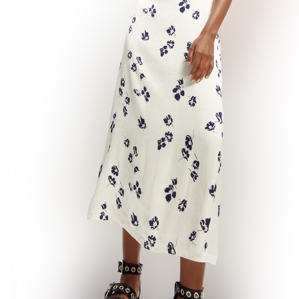 SCOTCH & SODA V-NECK OPEN BACK MAXI DRESS - Picture 8 of 13